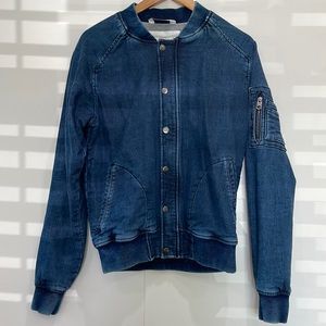 Denim bomber Zara jacket